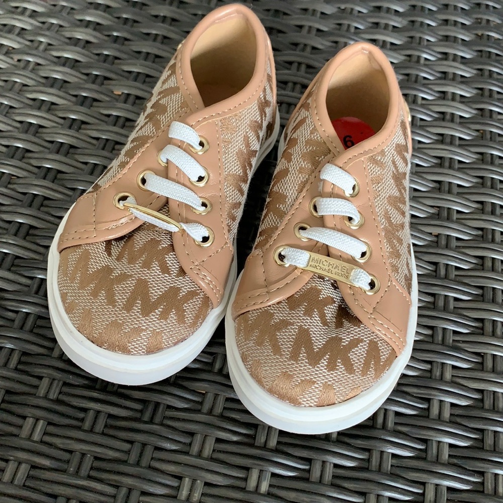 Michael Kors toddler sneakers worn a few times